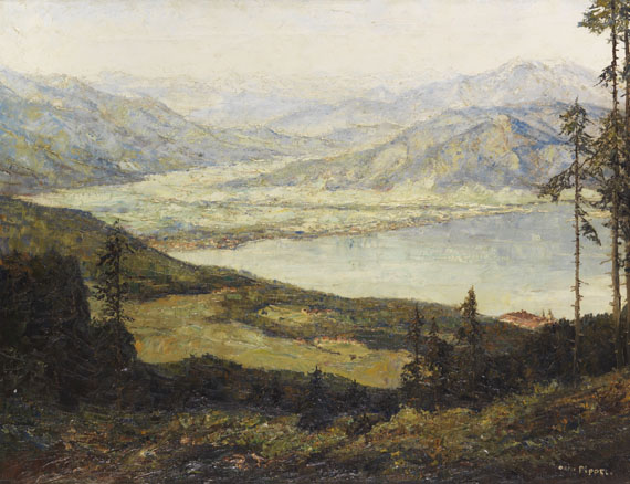 Otto Pippel - Öl auf Leinwand