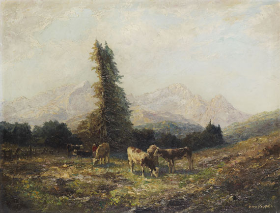 Otto Pippel - Öl auf Leinwand
