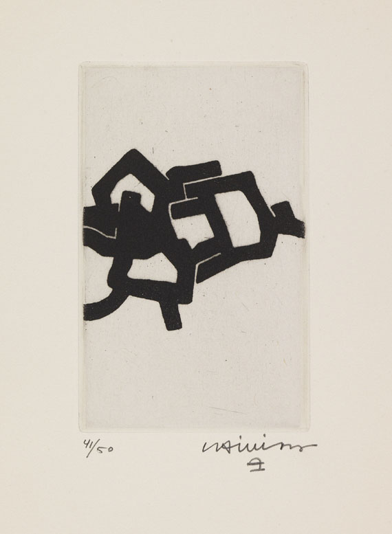 Eduardo Chillida - Radierung