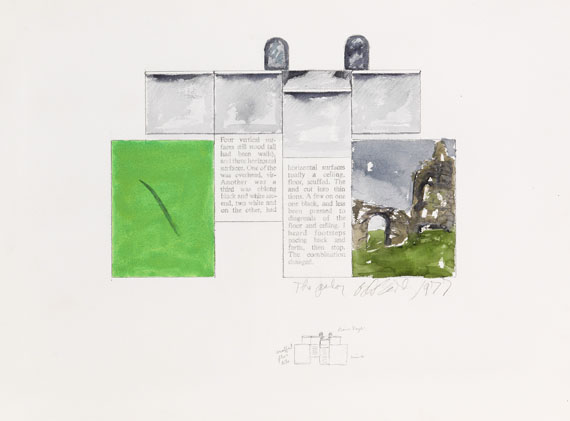 Bill Beckley - Aquarell