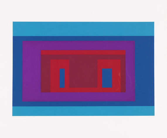 Josef Albers - Farbserigrafie