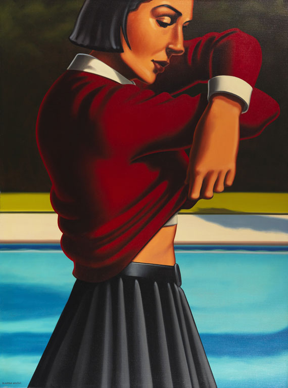 R. Kenton Nelson - Öl auf Leinwand
