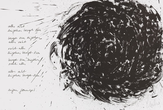 Günther Uecker - Lithografie
