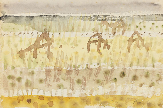 Eduard Bargheer - Aquarell