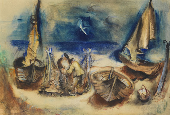 Paul Kuhfuss - Aquarell