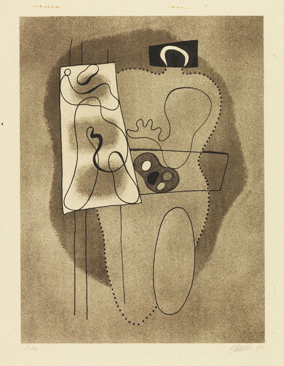 Willi Baumeister - Offsetlithografie