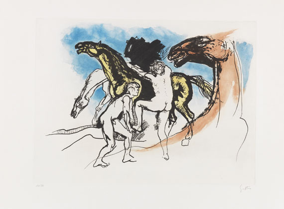 Renato Guttuso - Farbaquatinta