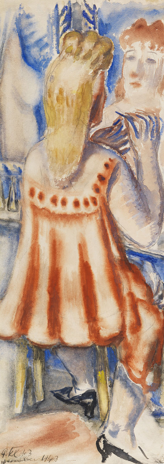 Paul Kleinschmidt - Aquarell