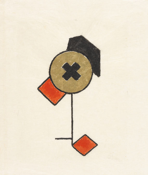 Erich Buchholz - Tusche
