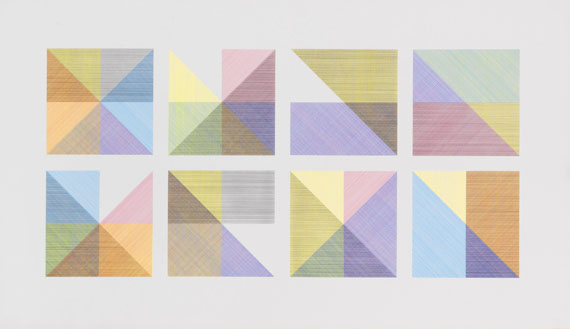 Sol LeWitt - Farbserigrafie