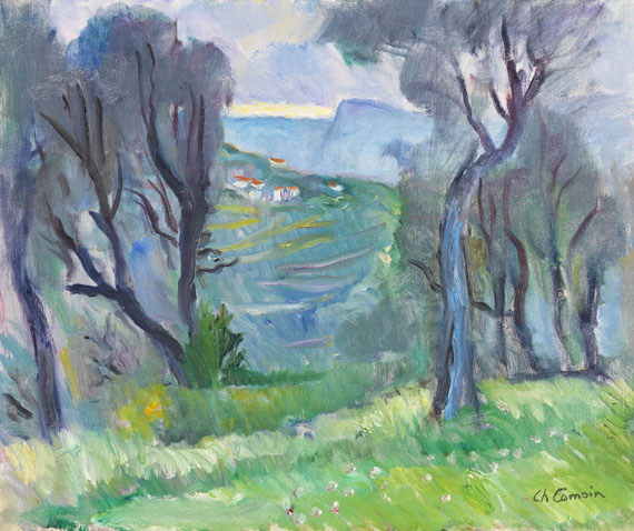 Charles Camoin - Öl auf Leinwand