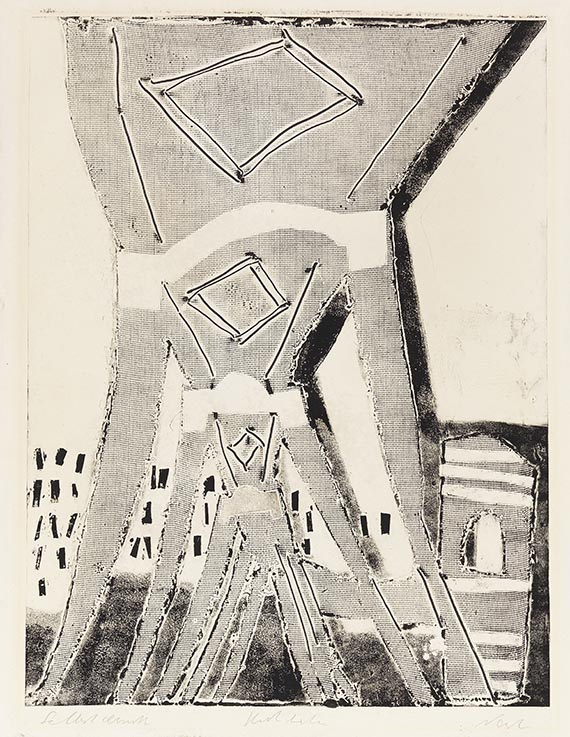 Rolf Nesch - Hochbahnbr&uuml;cke II