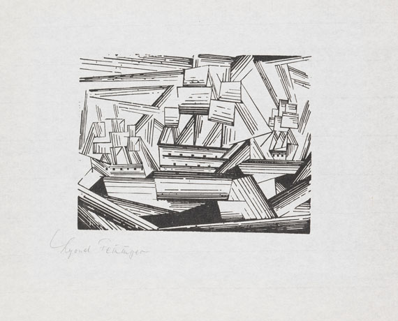 Lyonel Feininger - Holzschnitt