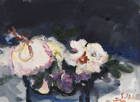Klaus Fußmann - Aquarell