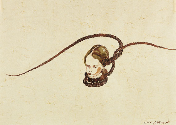 Cornelia Schleime - Tuschpinselzeichnung