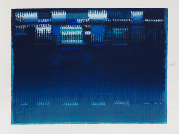 Heinz Mack - Farbserigrafie
