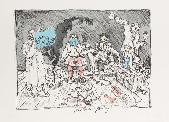 Jörg Immendorff - Lithografie