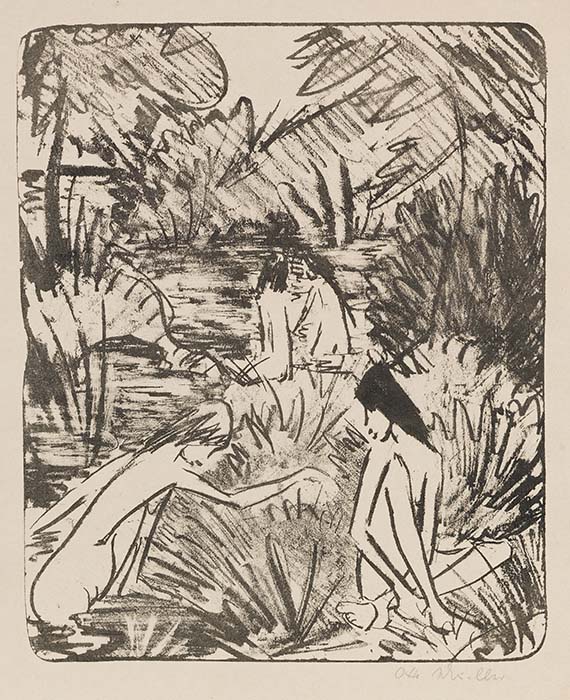 Otto Mueller - Lithografie