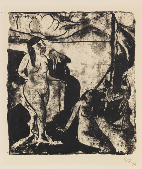 Hermann Max Pechstein - Lithografie