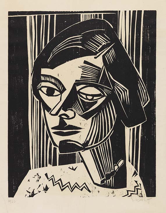 Karl Schmidt-Rottluff - Holzschnitt
