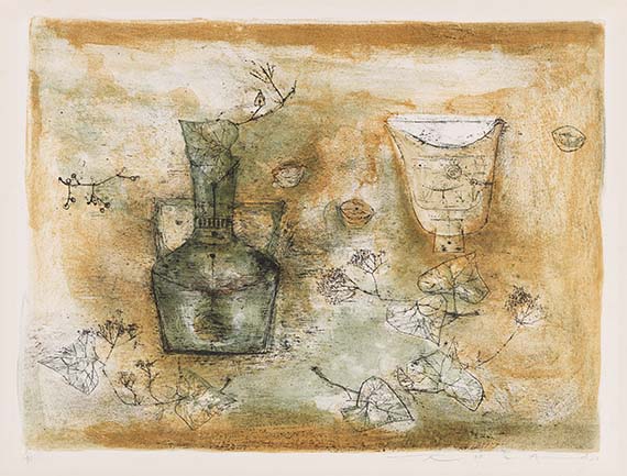 Zao Wou-Ki - Farblithografie