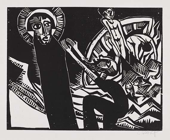 Karl Schmidt-Rottluff - Holzschnitt