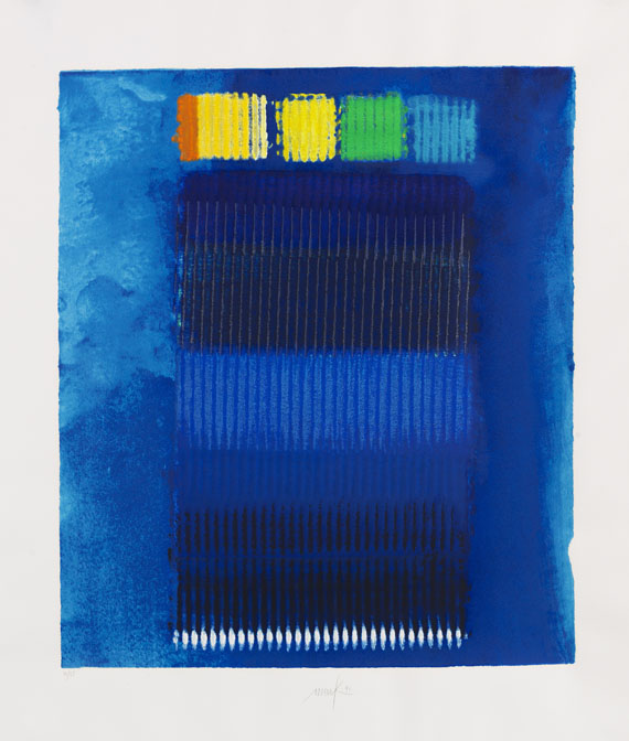 Heinz Mack - Farbserigrafie