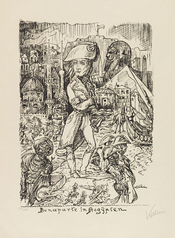 Alfred Kubin - Lithografie