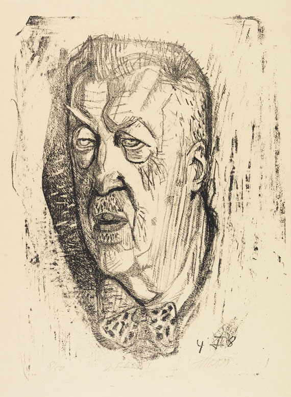 Otto Dix - Lithografie