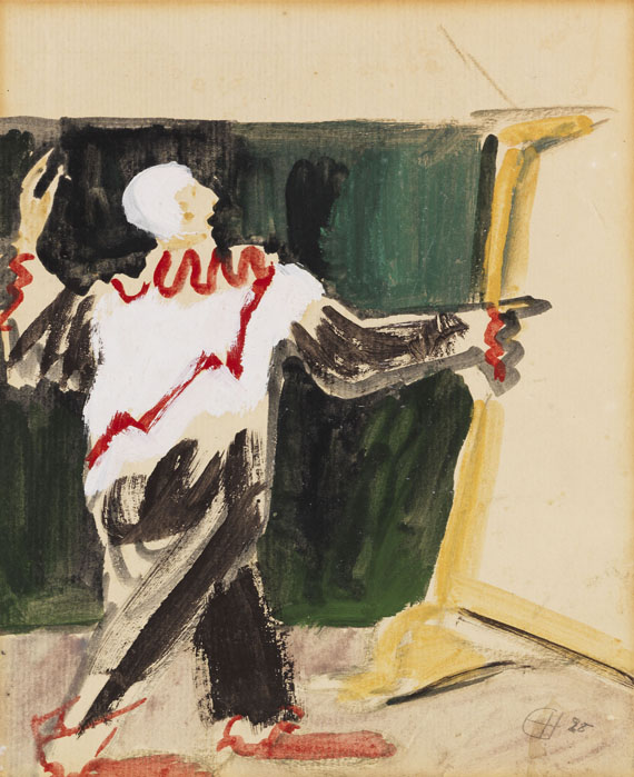 Erich Heckel - Gouache