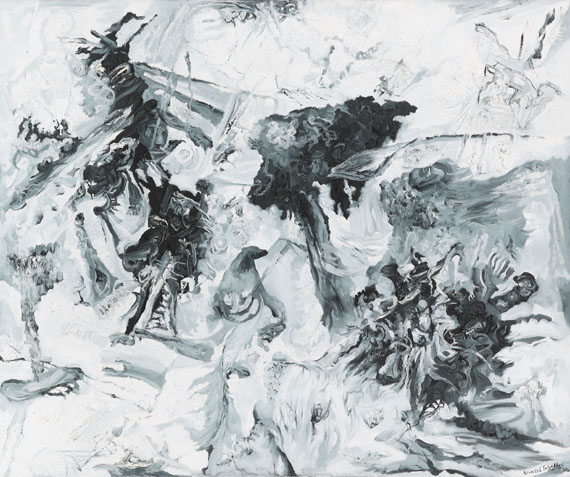 Bernard Schultze - Öl auf Leinwand