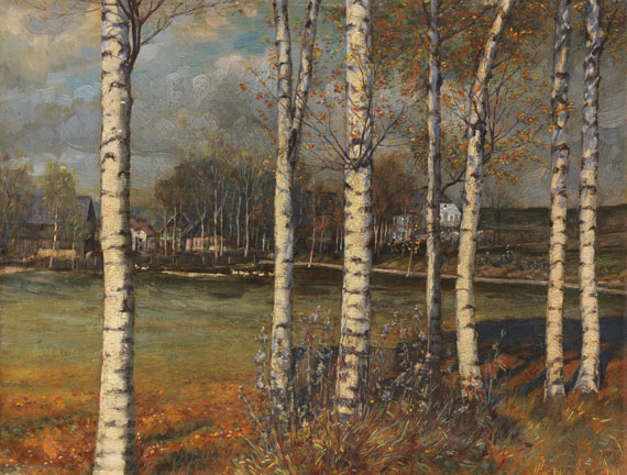 Melchior Lechter - Öl auf Leinwand