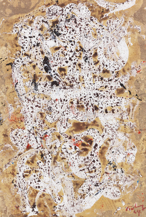 Mark Tobey - Tempera