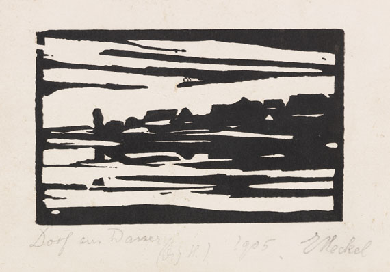 Erich Heckel - Holzschnitt