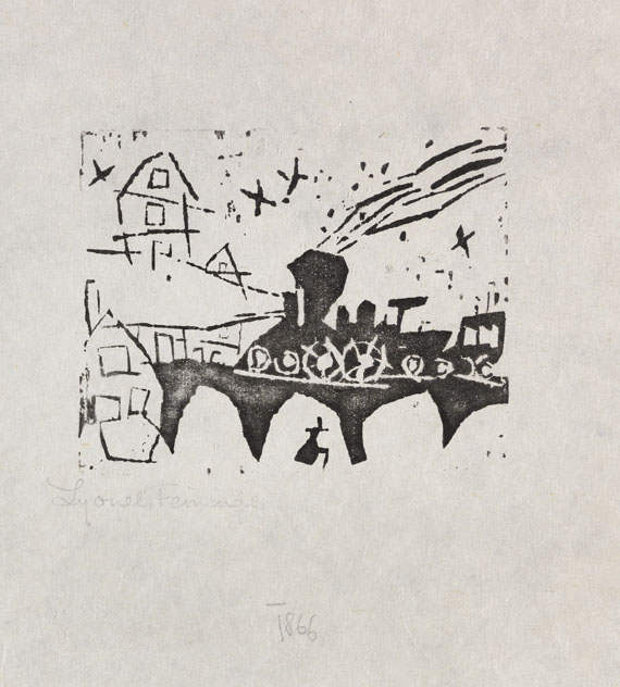 Lyonel Feininger - Holzschnitt