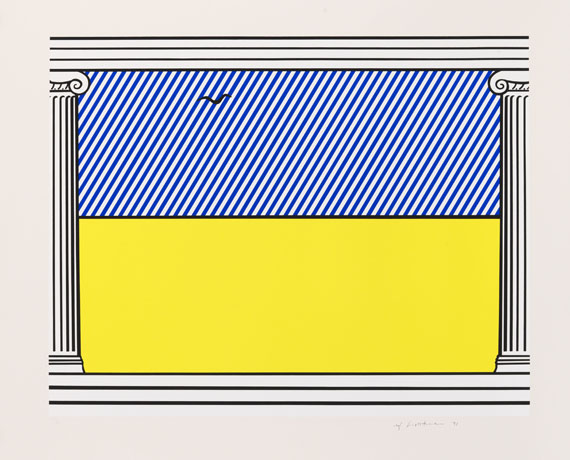 Roy Lichtenstein - Farbserigrafie