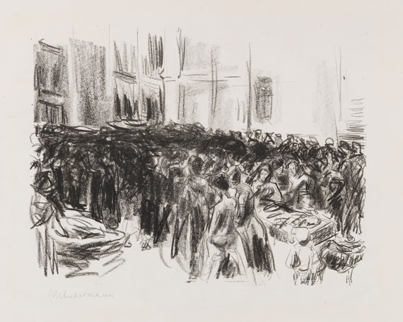 Max Liebermann - Lithografie