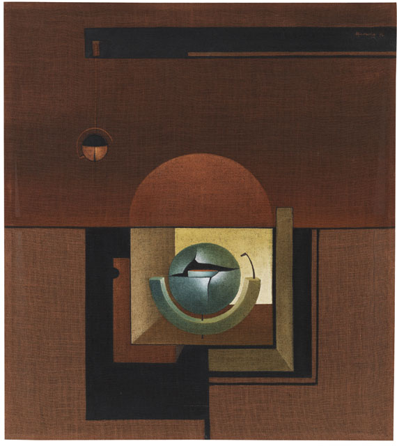 Herwig Kaschinski - Öl auf Rupfen