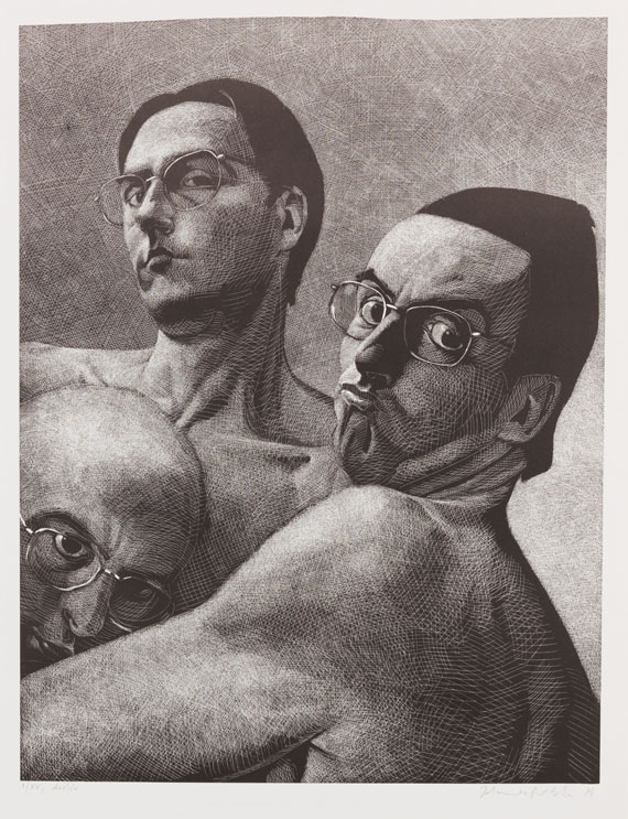 Johannes Grützke - Lithografie