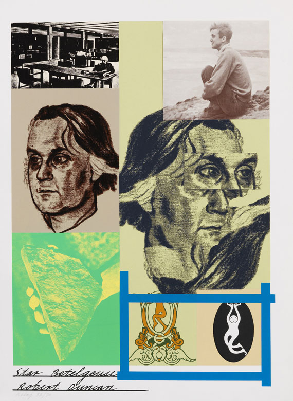 Ronald B. Kitaj - Farbserigrafie