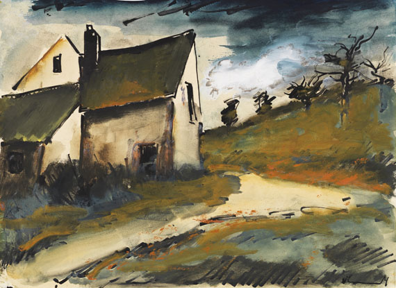 Maurice de Vlaminck - Gouache