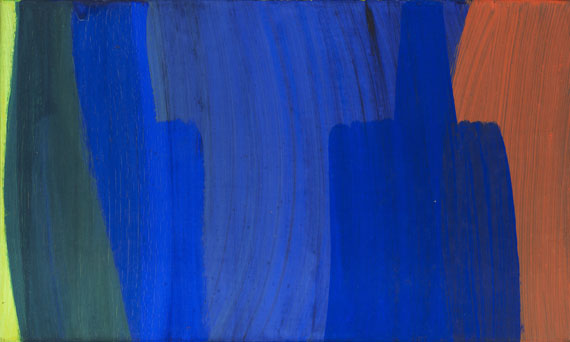 Katharina Grosse - Acryl auf Leinwand