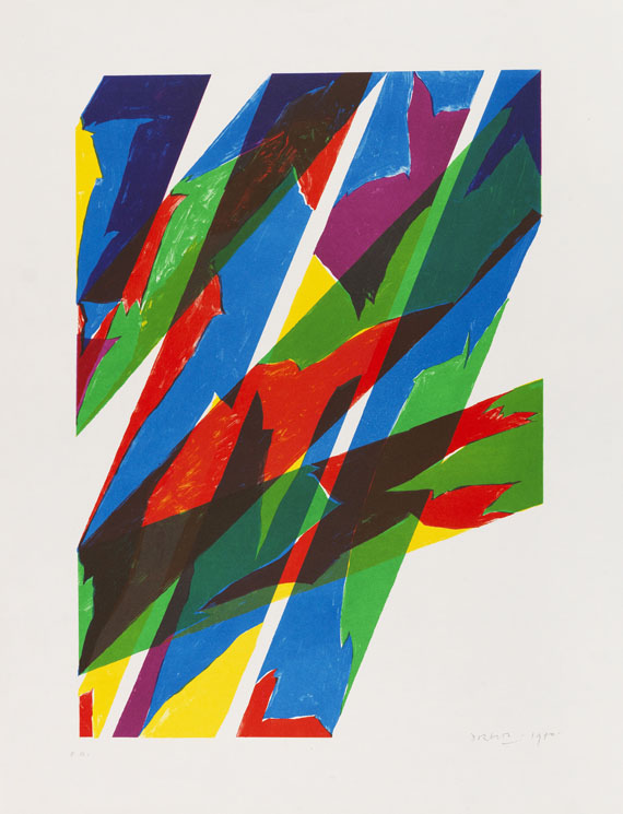 Piero Dorazio - Farblithografie