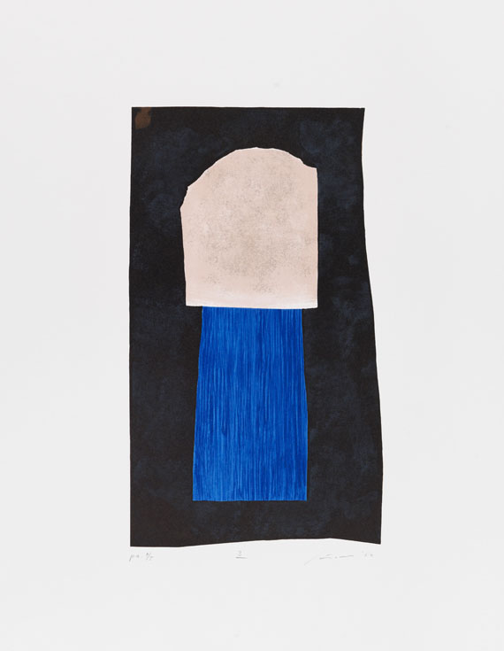 Giuseppe Santomaso - Farblithografie