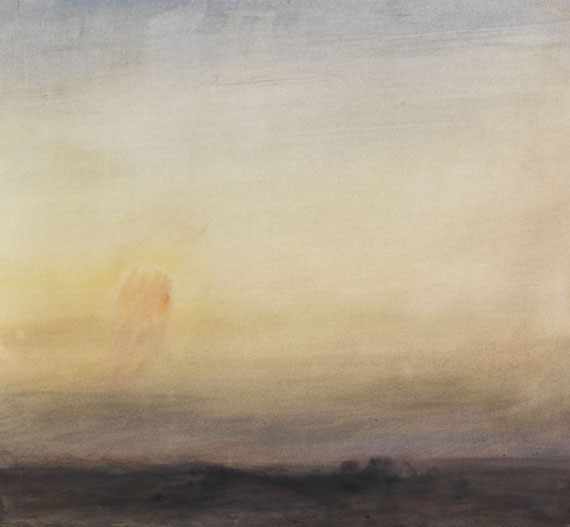 Klaus Fußmann - Aquarell