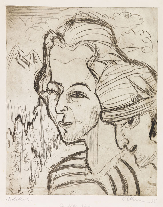 Ernst Ludwig Kirchner - Radierung