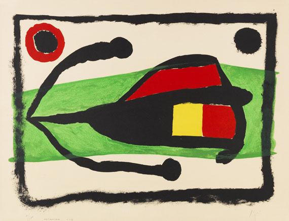 Joan Miró - Farblithografie