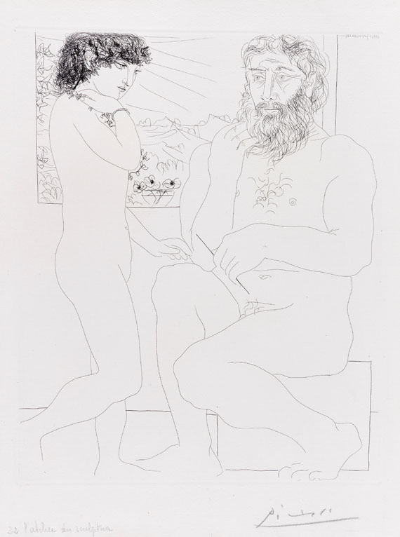 Pablo Picasso - Radierung