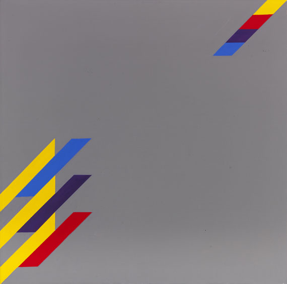 Anton Stankowski - Acryl auf Leinwand