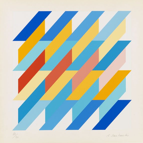 Anton Stankowski - Farbserigrafie